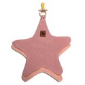 Hi Little One przytulanka doudou z zapachem mamy z zawieszką na smoczek BIO bawełna STAR Blush Hi Little One przytulanka doudou z zapachem mamy z zawieszką na smoczek BIO bawełna STAR Blush