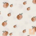 Jollein 2 otulacze niemowlęce Hydrophilic 115x115 cm Brzoskwinie PEACH Jollein 2 otulacze niemowlęce Hydrophilic 115x115 cm Brzoskwinie PEACH