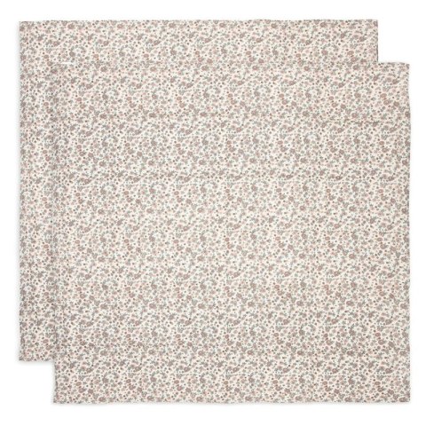 Jollein 2 otulacze niemowlęce Hydrophilic 115x115 cm Kwiaty RETRO FLOWERS Jollein 2 otulacze niemowlęce Hydrophilic 115x115 cm Kwiaty RETRO FLOWERS