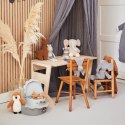 Jollein przytulanka dou dou z zawieszką na smoczek Królik BUNNY Storm Grey Jollein przytulanka dou dou z zawieszką na smoczek Królik BUNNY Storm Grey