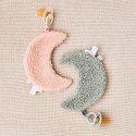 Jollein przytulanka dou dou z zawieszką na smoczek Księżyc MOON ASH GREEN Jollein przytulanka dou dou z zawieszką na smoczek Księżyc MOON ASH GREEN