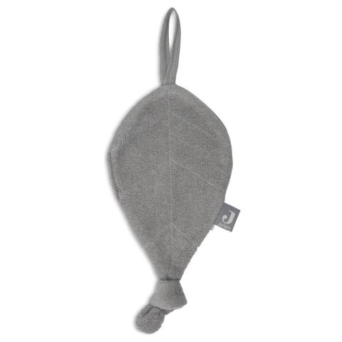 Jollein przytulanka dou dou z zawieszką na smoczek Listek LEAF Storm Grey Jollein przytulanka dou dou z zawieszką na smoczek Listek LEAF Storm Grey
