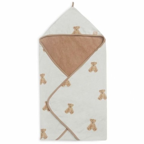 Jollein ręcznik z kapturkiem dla Niemowlaka 75x75 cm TEDDY BEAR Jollein ręcznik z kapturkiem dla Niemowlaka 75x75 cm TEDDY BEAR