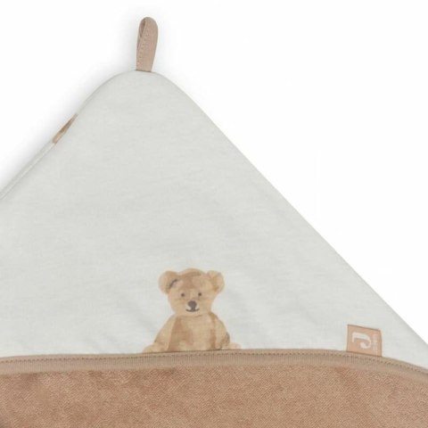 Jollein ręcznik z kapturkiem dla Niemowlaka 75x75 cm TEDDY BEAR Jollein ręcznik z kapturkiem dla Niemowlaka 75x75 cm TEDDY BEAR