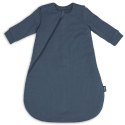 Jollein śpiworek niemowlęcy do spania całoroczny 2 śpiworkowy 4 Pory Roku BASIC STRIPE Jeans Blue 60 cm Jollein śpiworek niemowlęcy do spania całoroczny 2 śpiworkowy 4 Pory Roku BASIC STRIPE Jeans Blue 60 cm