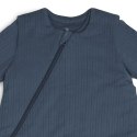 Jollein śpiworek niemowlęcy do spania całoroczny 2 śpiworkowy 4 Pory Roku BASIC STRIPE Jeans Blue 60 cm Jollein śpiworek niemowlęcy do spania całoroczny 2 śpiworkowy 4 Pory Roku BASIC STRIPE Jeans Blue 60 cm