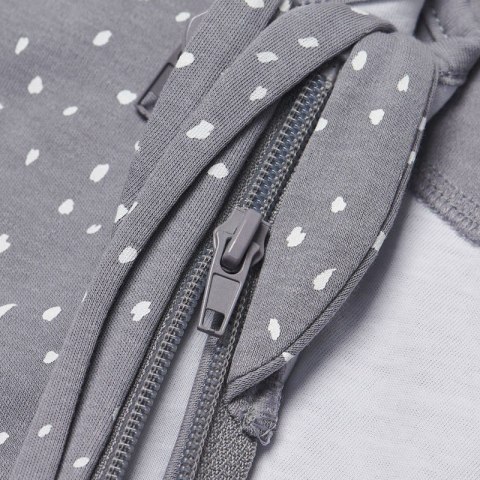 Jollein śpiworek niemowlęcy do spania całoroczny 2 śpiworkowy 4 Pory Roku SPICKLE Grey 70 cm Jollein śpiworek niemowlęcy do spania całoroczny 2 śpiworkowy 4 Pory Roku SPICKLE Grey 70 cm