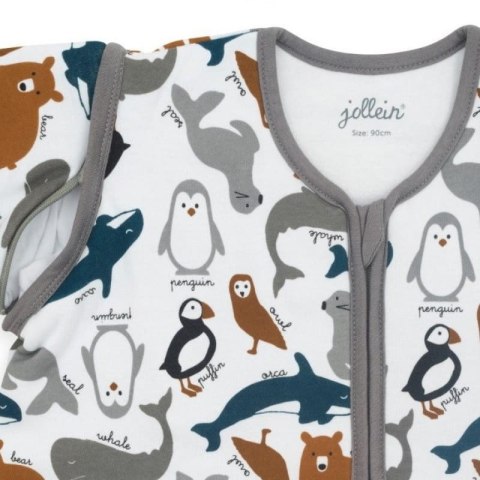 Jollein śpiworek niemowlęcy do spania całoroczny z odpinanymi rękawami 4 Pory Roku POLAR 70 cm Jollein śpiworek niemowlęcy do spania całoroczny z odpinanymi rękawami 4 Pory Roku POLAR 70 cm
