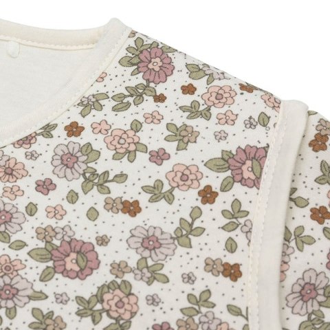 Jollein śpiworek niemowlęcy do spania całoroczny z odpinanymi rękawami RETRO FLOWERS 70 cm Jollein śpiworek niemowlęcy do spania całoroczny z odpinanymi rękawami RETRO FLOWERS 70 cm