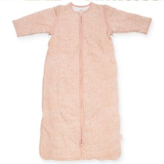 Jollein śpiworek niemowlęcy do spania całoroczny 2 śpiworkowy 4 Pory Roku SNAKE Pale Pink 70 cm