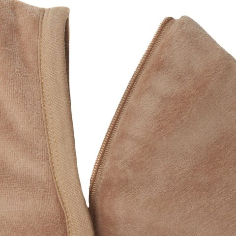 Jollein śpiworek niemowlęcy do spania całoroczny z odpinanymi rękawami 4 Pory Roku VELVET Biscuit 70 cm Jollein śpiworek niemowlęcy do spania całoroczny z odpinanymi rękawami 4 Pory Roku VELVET Biscuit 70 cm