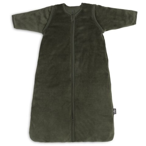 Jollein śpiworek niemowlęcy do spania całoroczny z odpinanymi rękawami 4 Pory Roku VELVET Leaf Green 110 cm Jollein śpiworek niemowlęcy do spania całoroczny z odpinanymi rękawami 4 Pory Roku VELVET Leaf Green 110 cm