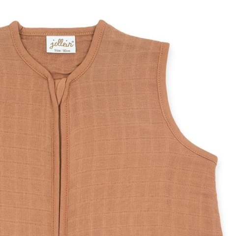 Jollein śpiworek niemowlęcy do spania 0,5 TOG Caramel 90 cm Jollein śpiworek niemowlęcy do spania 0,5 TOG Caramel 90 cm