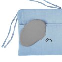 Hi Little One organizer przybornik do łóżeczka ELEPHANT Baby Blue/Grey Hi Little One organizer przybornik do łóżeczka ELEPHANT Baby Blue/Grey