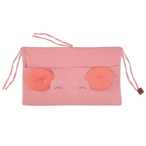 Hi Little One organizer przybornik do łóżeczka MOUSE Soft Rose/Coral Hi Little One organizer przybornik do łóżeczka MOUSE Soft Rose/Coral