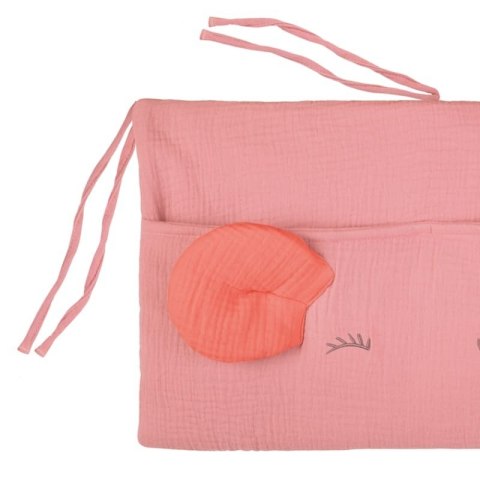 Hi Little One organizer przybornik do łóżeczka MOUSE Soft Rose/Coral Hi Little One organizer przybornik do łóżeczka MOUSE Soft Rose/Coral