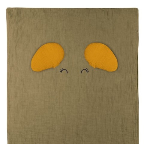 Hi Little One poszewka na pościel dla niemowląt z oddychającej organicznej BIO bawełny ELEPHANT Green Hunter/Mustard Hi Little One poszewka na pościel dla niemowląt z oddychającej organicznej BIO bawełny ELEPHANT Green Hunter/Mustard