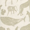 Jollein prześcieradło do kosza/kołyski/gondoli/łóżeczka 90x50 cm ANIMALS Olive Green Jollein prześcieradło do kosza/kołyski/gondoli/łóżeczka 90x50 cm ANIMALS Olive Green