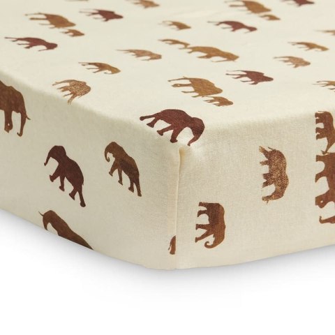 Jollein prześcieradło do łóżeczka 120x60 cm SAVANNAH Jollein prześcieradło do łóżeczka 120x60 cm SAVANNAH