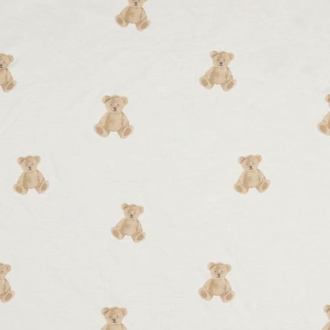 Jollein prześcieradło do łóżeczka 120x60 cm TEDDY BEAR Jollein prześcieradło do łóżeczka 120x60 cm TEDDY BEAR