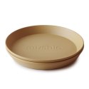 Mushie - 2 talerzyki Round Mustard Mushie - 2 talerzyki Round Mustard