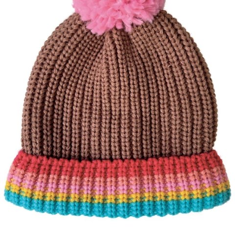 Rockahula Kids czapka zimowa dla dziewczynki Rainbow Stripe 7-10 lat Rockahula Kids czapka zimowa dla dziewczynki Rainbow Stripe 7-10 lat