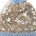 Rockahula Kids czapka zimowa dla dziewczynki Shimmer Sequin Blue 3-6 lat Rockahula Kids czapka zimowa dla dziewczynki Shimmer Sequin Blue 3-6 lat