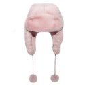 Rockahula Kids czapka zimowa futerko dla dziewczynki Teddy Fur Dusky Pink 7-10 lat Rockahula Kids czapka zimowa futerko dla dziewczynki Teddy Fur Dusky Pink 7-10 lat