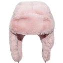 Rockahula Kids czapka zimowa futerko dla dziewczynki Teddy Fur Dusky Pink 7-10 lat Rockahula Kids czapka zimowa futerko dla dziewczynki Teddy Fur Dusky Pink 7-10 lat