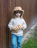 Rockahula Kids kapelusz zimowy Furry Bucked Coral 3-6 lat Rockahula Kids kapelusz zimowy Furry Bucked Coral 3-6 lat