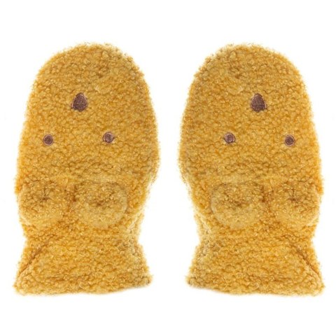 Rockahula Kids rękawiczki zimowe dla dziewczynki Billie Bear Ochre 7-10 lat Rockahula Kids rękawiczki zimowe dla dziewczynki Billie Bear Ochre 7-10 lat
