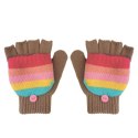 Rockahula Kids rękawiczki zimowe dla dziewczynki Rainbow Stripe 7-10 lat Rockahula Kids rękawiczki zimowe dla dziewczynki Rainbow Stripe 7-10 lat
