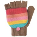 Rockahula Kids rękawiczki zimowe dla dziewczynki Rainbow Stripe 7-10 lat Rockahula Kids rękawiczki zimowe dla dziewczynki Rainbow Stripe 7-10 lat