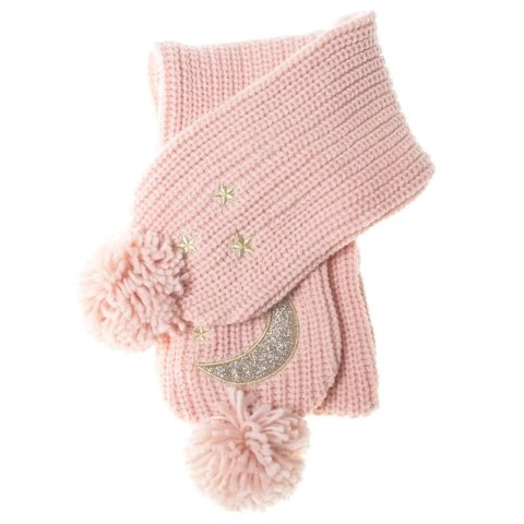 Rockahula Kids szalik zimowy dla dziewczynki Moonlight Pink Rockahula Kids szalik zimowy dla dziewczynki Moonlight Pink
