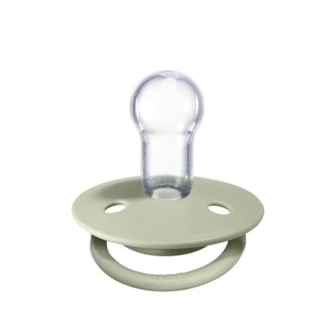 BIBS DE LUX 2-PACK IVORY & SAGE Smoczek uspokajający silikonowy ONE SIZE BIBS DE LUX 2-PACK IVORY & SAGE Smoczek uspokajający silikonowy ONE SIZE