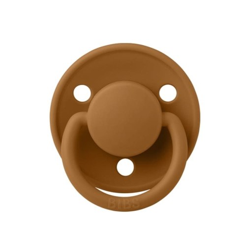 BIBS DE LUX CARAMEL Smoczek uspokajający silikonowy ONE SIZE BIBS DE LUX CARAMEL Smoczek uspokajający silikonowy ONE SIZE