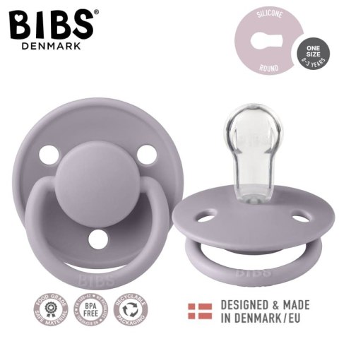 BIBS DE LUX FOSSIL GREY Smoczek uspokajający silikonowy ONE SIZE BIBS DE LUX FOSSIL GREY Smoczek uspokajający silikonowy ONE SIZE