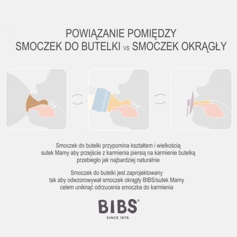 BIBS DE LUX HONEY BEE Smoczek uspokajający silikonowy ONE SIZE BIBS DE LUX HONEY BEE Smoczek uspokajający silikonowy ONE SIZE