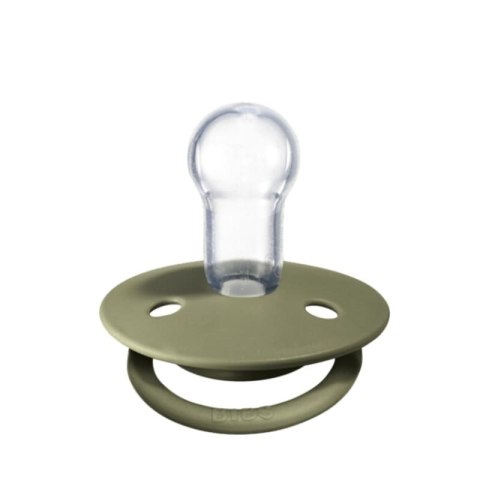 BIBS DE LUX OLIVE Smoczek uspokajający silikonowy ONE SIZE BIBS DE LUX OLIVE Smoczek uspokajający silikonowy ONE SIZE