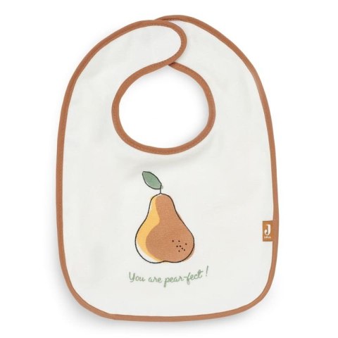 Jollein 3 śliniaczki niemowlęce wodoodporne Gruszki PEAR Jollein 3 śliniaczki niemowlęce wodoodporne Gruszki PEAR