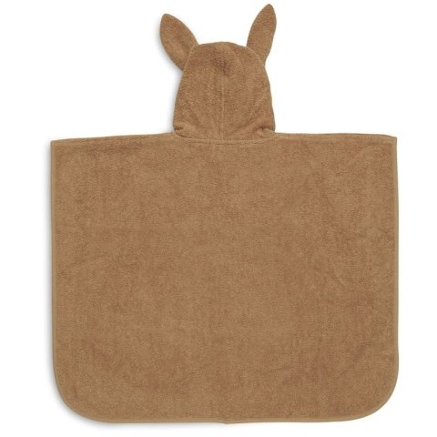 Jollein ponczo kąpielowe z kapturem 65x62 cm Króliczek RABBIT Caramel Jollein ponczo kąpielowe z kapturem 65x62 cm Króliczek RABBIT Caramel