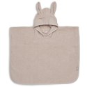 Jollein ponczo kąpielowe z kapturem 65x62 cm Króliczek RABBIT Pale Pink Jollein ponczo kąpielowe z kapturem 65x62 cm Króliczek RABBIT Pale Pink