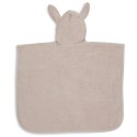 Jollein ponczo kąpielowe z kapturem 65x62 cm Króliczek RABBIT Pale Pink Jollein ponczo kąpielowe z kapturem 65x62 cm Króliczek RABBIT Pale Pink
