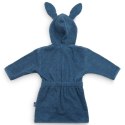 Jollein szlafroczek niemowlęcy z kapturem 1-2 lata Króliczek RABBIT FROTTE JEANS BLUE Jollein szlafroczek niemowlęcy z kapturem 1-2 lata Króliczek RABBIT FROTTE JEANS BLUE