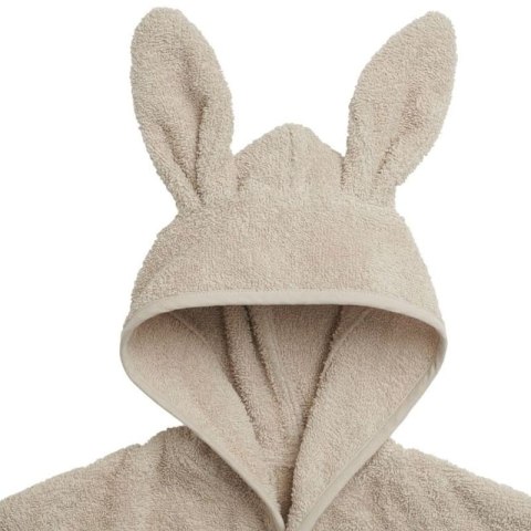Jollein szlafroczek niemowlęcy z kapturem 1-2 lata Króliczek RABBIT FROTTE NOUGAT Jollein szlafroczek niemowlęcy z kapturem 1-2 lata Króliczek RABBIT FROTTE NOUGAT