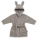 Jollein szlafroczek niemowlęcy z kapturem 1-2 lata Króliczek RABBIT FROTTE STORM GREY Jollein szlafroczek niemowlęcy z kapturem 1-2 lata Króliczek RABBIT FROTTE STORM GREY