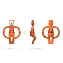 Matchstick Monkey gryzak silikonowy sensoryczny z mini szczoteczką Animals Tygrysek Matchstick Monkey gryzak silikonowy sensoryczny z mini szczoteczką Animals Tygrysek