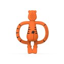 Matchstick Monkey gryzak silikonowy sensoryczny z mini szczoteczką Animals Tygrysek Matchstick Monkey gryzak silikonowy sensoryczny z mini szczoteczką Animals Tygrysek