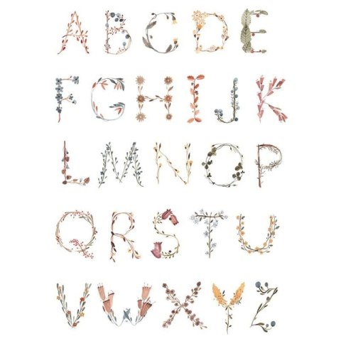 Mushie - Plakat Alphabet Large Mushie - Plakat Alphabet Large