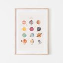 Mushie - Plakat Planety Large Mushie - Plakat Planety Large